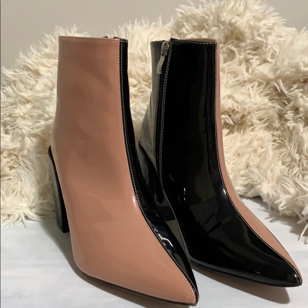 Super cool two toned boots